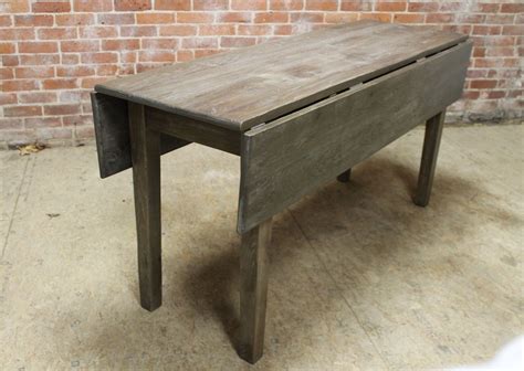 Drop Leaf Tables Built To Order From Reclaimed Wood - ECustomFinishes | Drop leaf table, Rustic ...