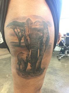 42+ Elephant Tattoo Small Mom And Baby | Flex Imake