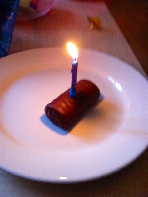 My dad's "Birthday cake" : funny