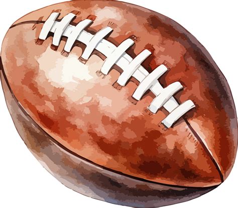 AI generated American football ball clipart design illustration 36518716 PNG