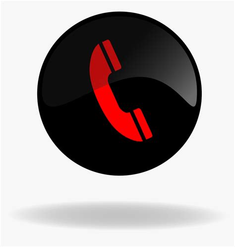 Red Phone Icon Png Transparent