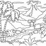 Coloring Pages For Kids Nature At GetColoringscom  Free Printable sketch template