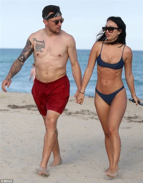 Johnny Manziel 'has tied the knot with model girlfriend Bre Tiesi' | Daily Mail Online