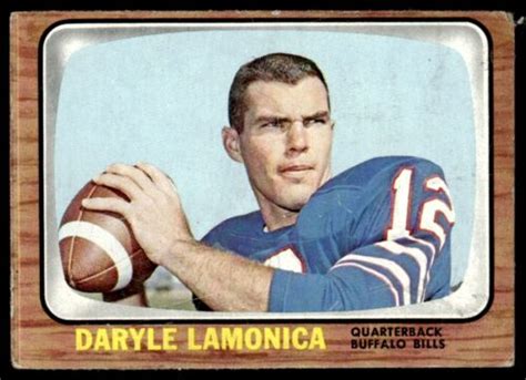 1966 Topps Daryle Lamonica Buffalo Bills #27 | eBay