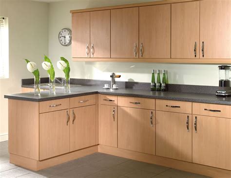 Trieste Beech | Rixonway Kitchens | Beech kitchen cabinets, Beech kitchen, Hickory kitchen cabinets