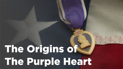 The Origin of the Purple Heart Medal - YouTube