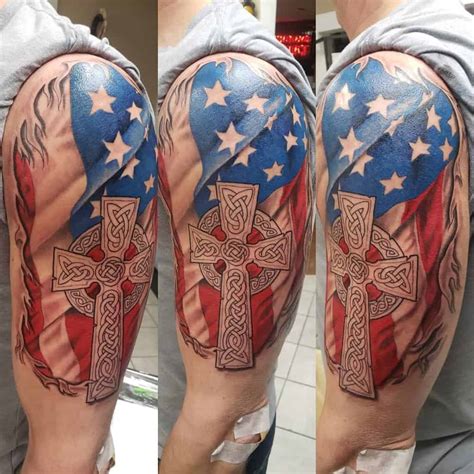 American Flag Arm Tattoo Ideas - Design Talk