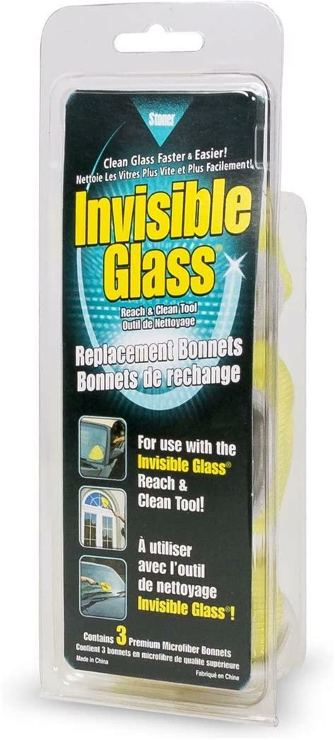 Invisible Glass Reach and Clean Tool Replacement Microfiber Bonnets - 3 ...