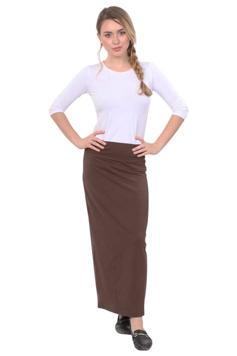 Long Pencil Skirt. Women Modest Clothing. Kosher Casual.