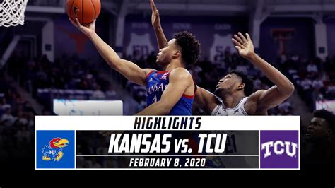 No. 3 Kansas vs. TCU Basketball Highlights (2019-20) | Stadium - YouTube