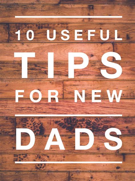 10 Tips for New Dads - SocialDad.ca | New dads, Dad advice, Parenting