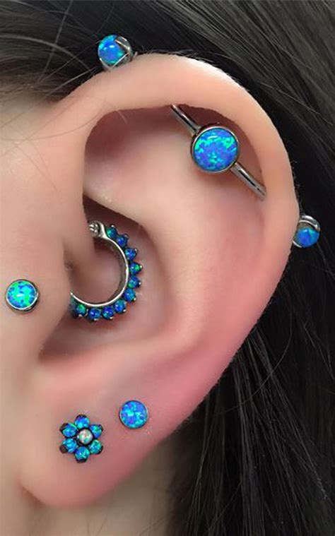 +21 Ear Piercing Ideas For Females Both Ears 2022