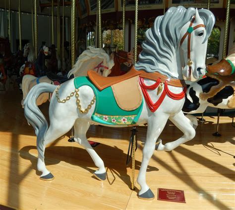 National Carousel Association - The Euclid Beach Park Grand Carousel - PTC Outside Row Stander