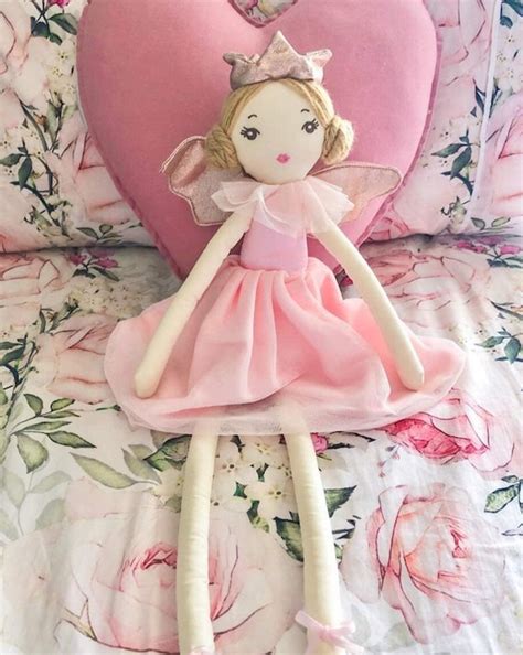 Princess Fairy Rosebud. fairy doll. princess doll. soft doll. | Etsy