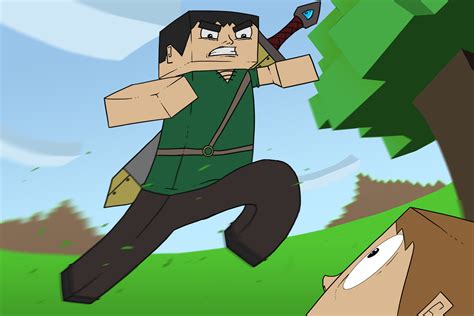 Minecraft Action by Frissyboy on Newgrounds