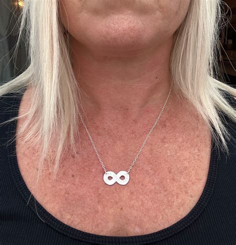 Never Stop Loving Infinity Symbol Necklace – loufellingham