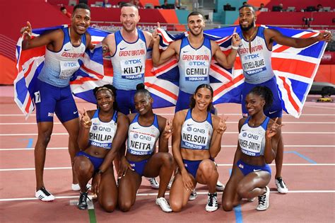 World Athletics Championships: Great Britain sprint…