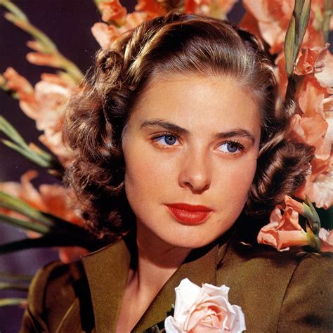 Turner Classic Movies — Ingrid Bergman in a color publicity still for...