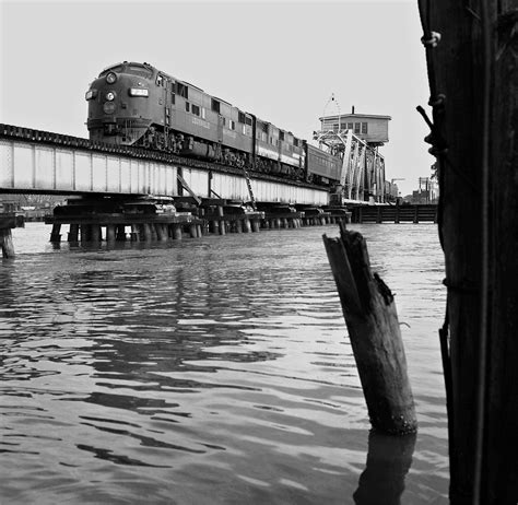 L&N, Pascagoula, Mississippi, 1958 New Orleans-bound Louisville and Nashville Railroad Humming ...