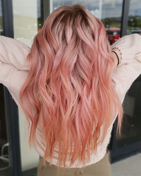 Perfect Peach Subtle Strawberry Hair colour by Vivo Hair & Beauty # ...