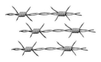 Barbed Wire Vector Art, Icons, and Graphics for Free Download