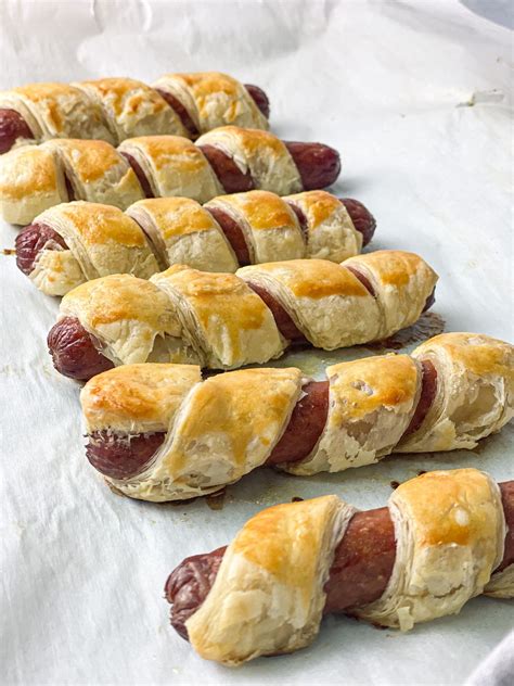 Hot Dogs Wrapped in Puff Pastry