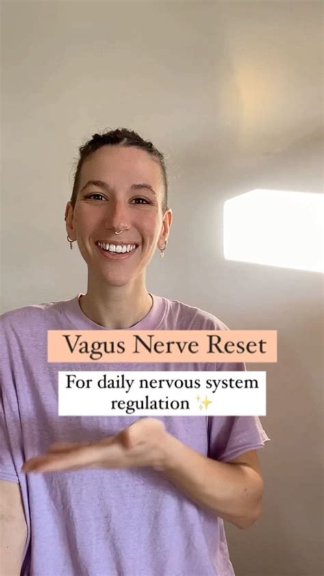 annatheanxietycoach on Instagram: Gentle vagus nerve activation rituals to shift you into ...