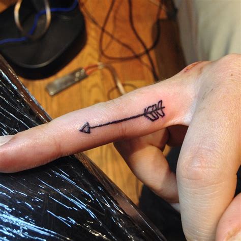 Arrow Finger Tattoo Designs, Ideas and Meaning - Tattoos For You