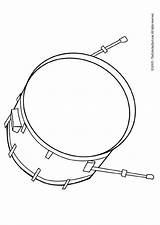 Snare Drum Coloring Page sketch template