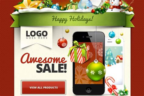 Free Christmas Email Template – HTML Version | GT3 Themes