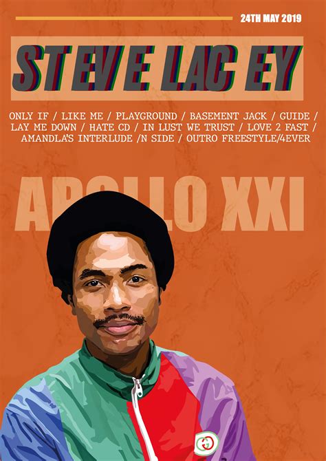 Steve Lacey Apollo XXI Album Poster | Music poster, Steve, Steve lacy