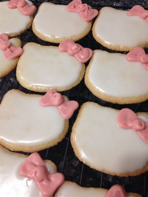 Adorable Hello Kitty Sugar Cookies