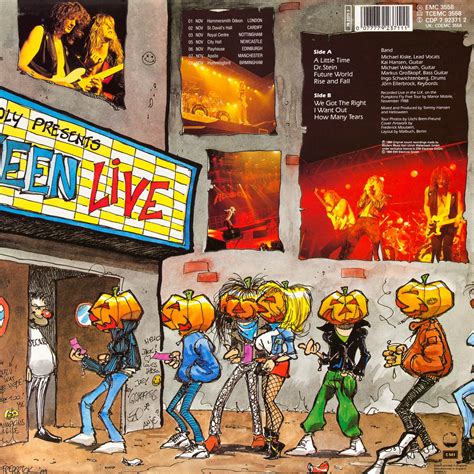 1989 Live In The U.K - Helloween - Rockronología