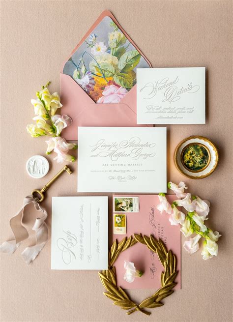 Creating the perfect color palette for your wedding stationery – Lively House & Home