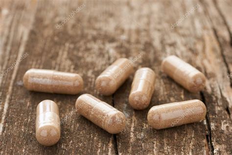 Food supplements in capsules — Stock Photo © LuaAr #156666992