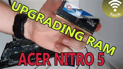 How to upgrade RAM of Acer Nitro 5 | 2020 - YouTube