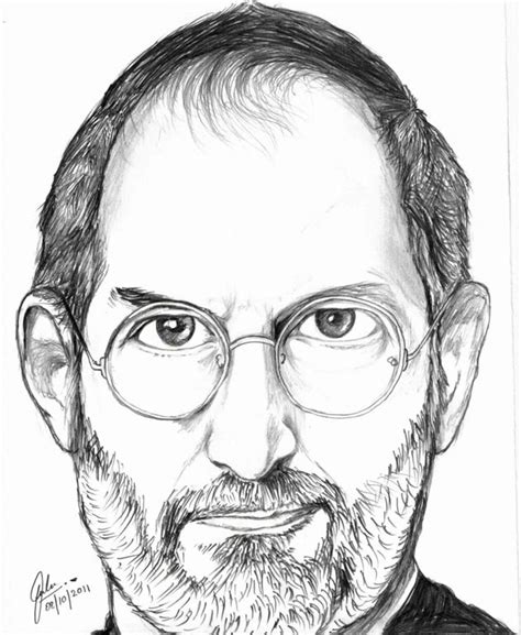 Steve Jobs | Sketches, Male sketch, Steve jobs