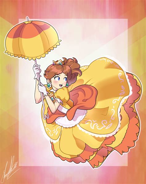 Super Smash Bros Ultimate - Princess Daisy by FrossArtist212 on DeviantArt