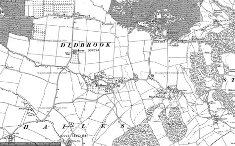 Old Maps of Gloucestershire Warwickshire Railway, Gloucestershire