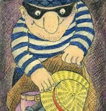 burglar bill | Children's book illustration, Children illustration, Children's literature