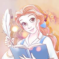 Belle - Disney Princess Icon (40964295) - Fanpop