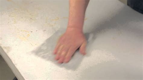 Plastic table top cleaning - YouTube