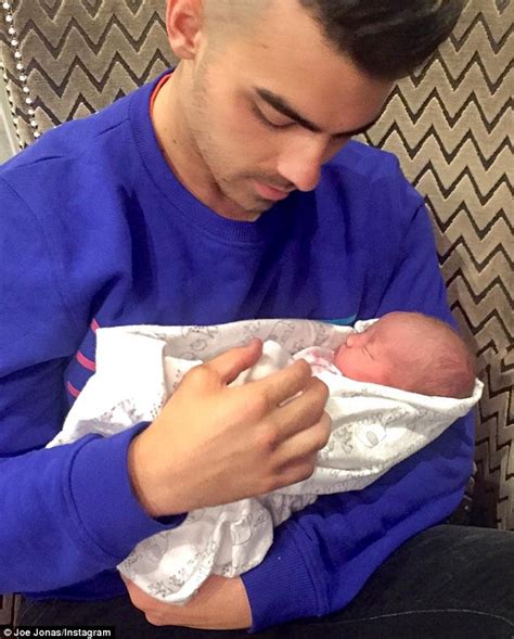 Joe Jonas bonds with new niece Valentina in heartwarming Instagram photo | Daily Mail Online