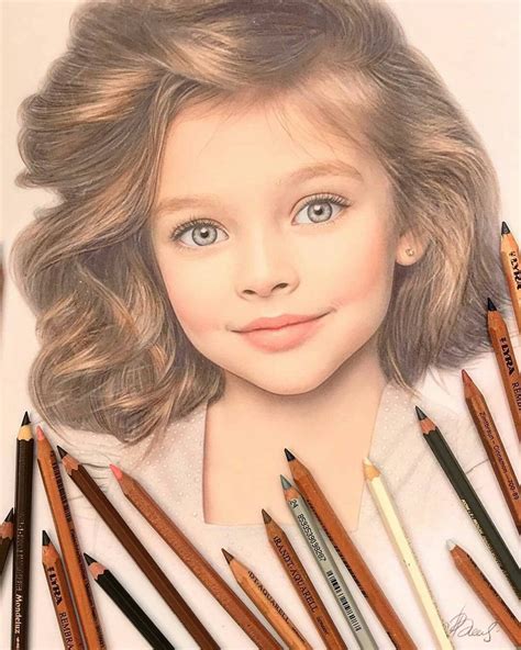Colored Pencil Portrait Colored Pencil Artwork Color - vrogue.co