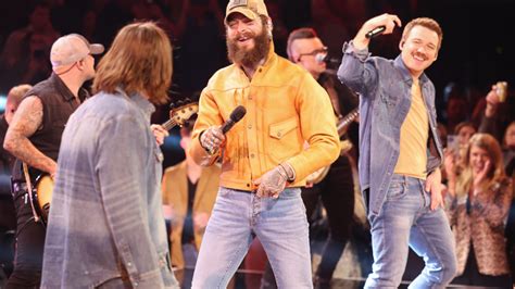 Post Malone, Morgan Wallen and Hardy Pay Tribute to Joe Diffie During High-Energy CMA Awards ...