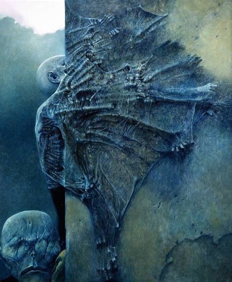 Zdzisław beksiński, Beksiński, Creepy paintings