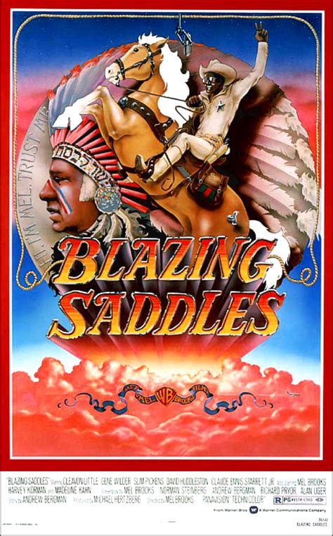 blazing saddles movie poster « MyConfinedSpace