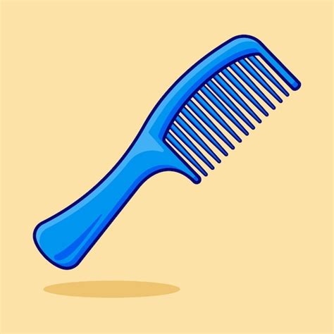 Premium Vector | Hair comb Vector Flat Icon Flat Design