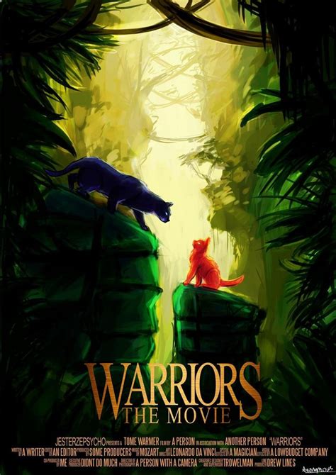 Fan-made Warrior Cats Movie Poster by HraefnArts | Warrior cats books, Warrior cats comics ...