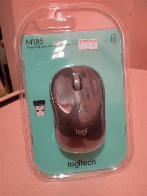 Logitech M185 Wireless Mouse, Computers & Tech, Parts & Accessories ...